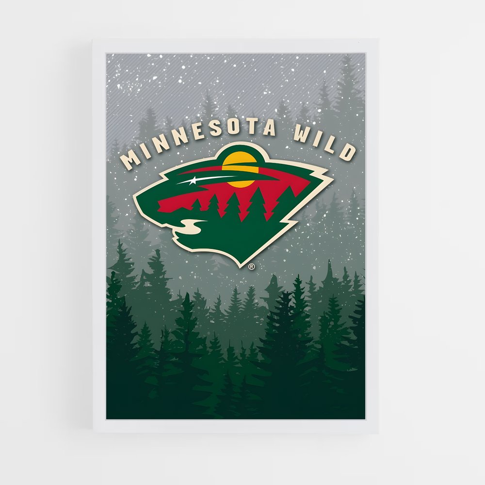 Poster Minnesota Wild Adventure – affiche Hockey sur glace (vue 3)